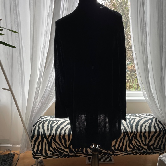 Laura Size 3X Black Cardigan - Picture 10 of 10